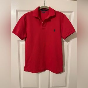 Men’s Custom Slim Fit Mesh Polo, Size Small